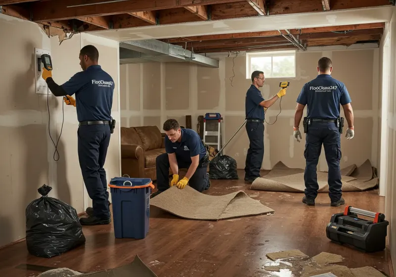 Flood DamageMaterial Assessment and Debris Removal process in Mathis, TX